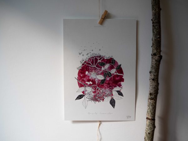 plakat •  CZARNY BEZ • przemiana - obrazek 2