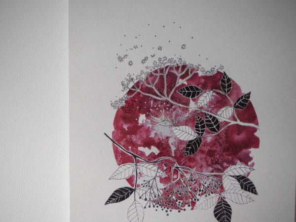 plakat •  CZARNY BEZ • przemiana - obrazek 3